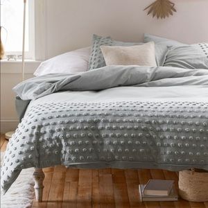 Urban Outfitters Tufted Dot Duvet Cover